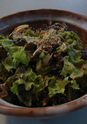 岩海苔ﾏﾖのｻﾗﾀﾞ-レシピのメイン写真