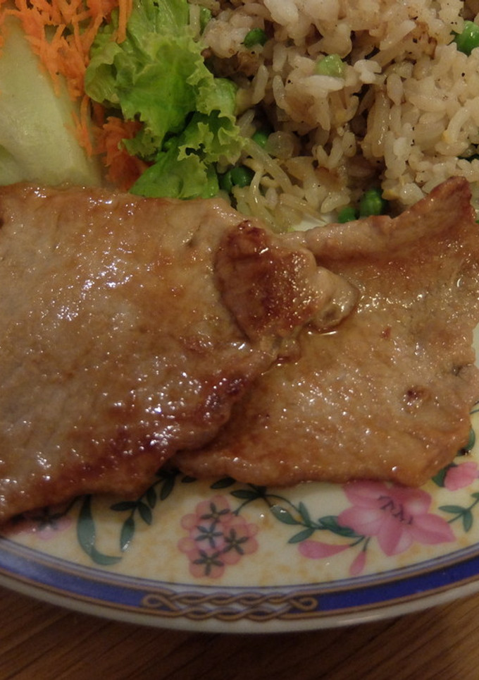 ちょっと贅沢　豚薄切り肉で生姜焼き-レシピのメイン写真