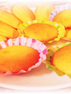 ▼△ふわふわ!簡単マドレーヌ△▼-レシピのメイン写真