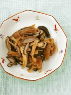 【綾部版】切干し大根と干ししいたけの旨煮-レシピのメイン写真