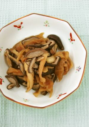 【綾部版】切干し大根と干ししいたけの旨煮-レシピのメイン写真