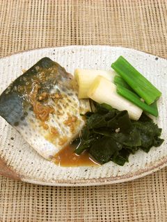 【舞鶴版】鯖の味噌煮~舞鶴産わかめ添え~-レシピのメイン写真