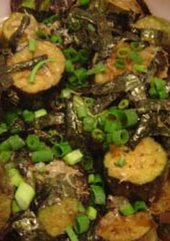 茄子の揚げだし　海苔風味-レシピのメイン写真