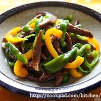 チンジャーロース 豚肉で♪青椒肉絲（チンジャオロースー） by 朝まと