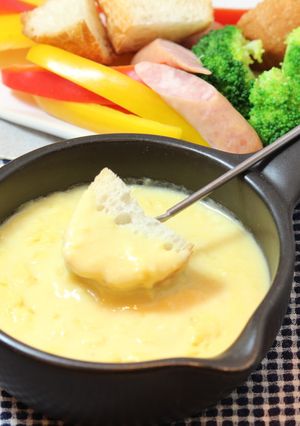 簡単おもてなし料理コーンチーズフォンデュ-レシピのメイン写真