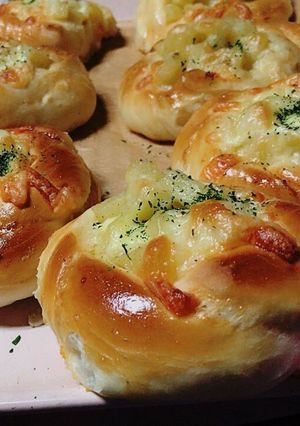 ツナポテトパン-レシピのメイン写真