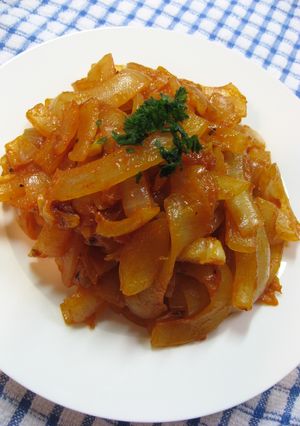甘く見るなよ！玉ねぎのケチャップ炒め-レシピのメイン写真