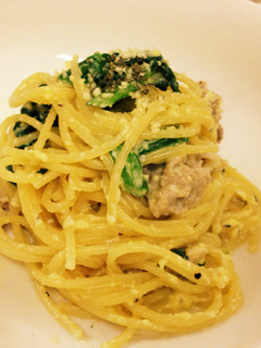 豚肉とほうれん草のクリームパスタ♪♪-レシピのメイン写真