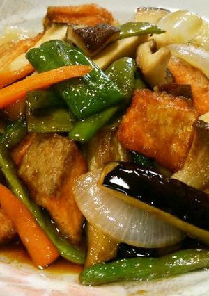 野菜たっぷり甘酢かけ-レシピのメイン写真