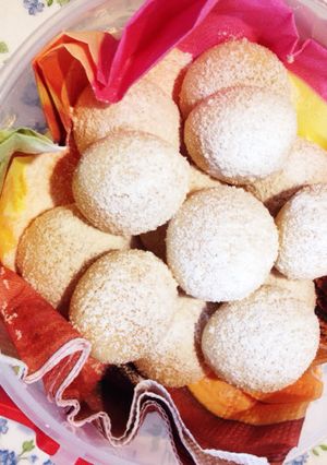 さくほろ✿ポルボローネ(スノーボール)-レシピのメイン写真