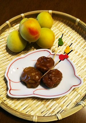 梅シロップ☆梅酒！梅の実のぼたぽた煮♪-レシピのメイン写真