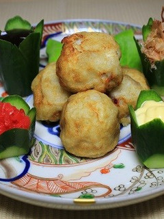 里芋のたこ焼き風-レシピのメイン写真