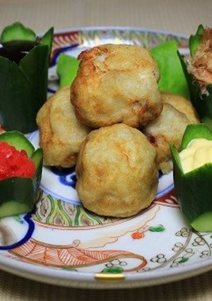里芋のたこ焼き風-レシピのメイン写真