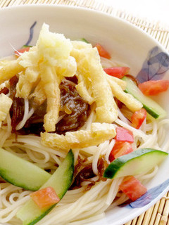 もずく素麺-レシピのメイン写真