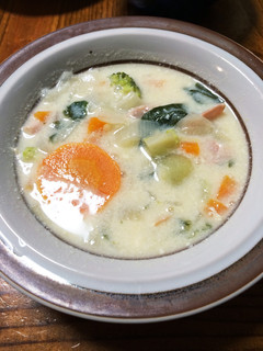 野菜豆乳スープ-レシピのメイン写真