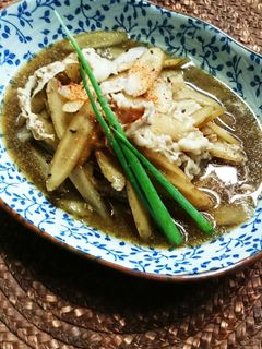 新ごぼうと豚バラのすき煮-レシピのメイン写真