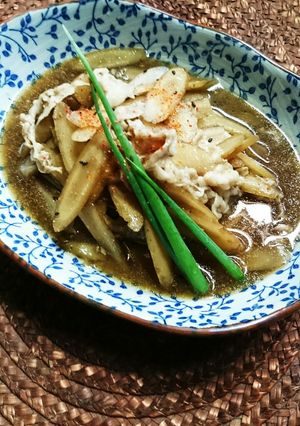 新ごぼうと豚バラのすき煮-レシピのメイン写真