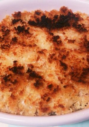 マッシュポテトのリメイク・皿コロッケ-レシピのメイン写真