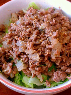 ひき肉丼-レシピのメイン写真