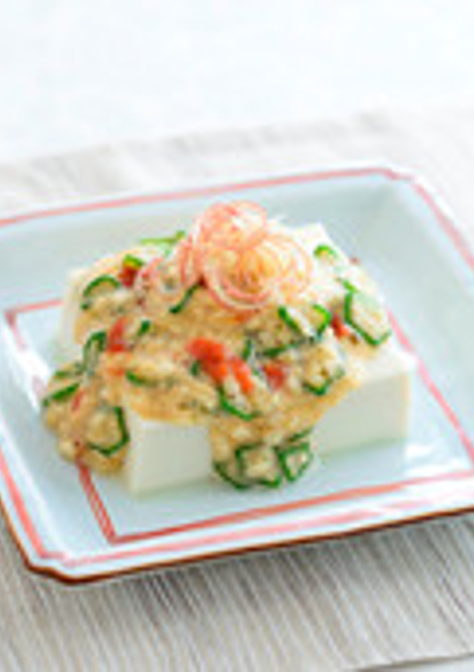 オクラと長芋のとろとろ豆腐-レシピのメイン写真