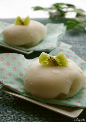 カルピスソフトクリーム大福♪-レシピのメイン写真