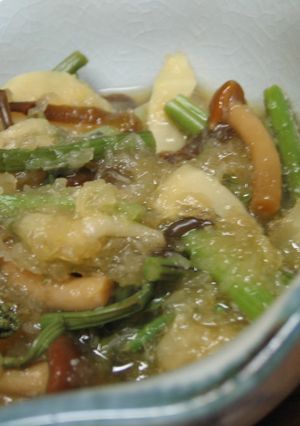 山菜のみぞれ煮-レシピのメイン写真