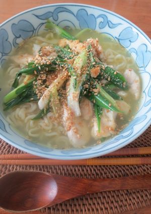 ねぎと鶏のレモン風味塩ラーメン-レシピのメイン写真