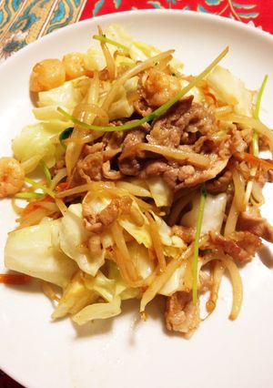ご飯がすすむ！簡単ガッツリ野菜炒め-レシピのメイン写真