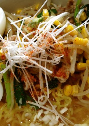 一手間かけて美味しい袋麺　味噌ラーメン-レシピのメイン写真