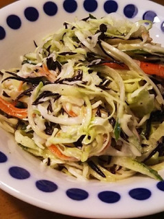 簡単!調理師さん直伝ひじき和えサラダ-レシピのメイン写真