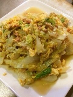 缶詰活用◇レタスと卵のガパオ風炒め-レシピのメイン写真
