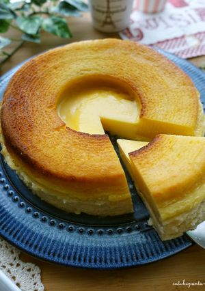 バームクーヘンプリンケーキ♪-レシピのメイン写真