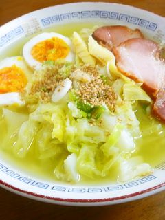 野菜たっぷり夏の塩ラーメン-レシピのメイン写真