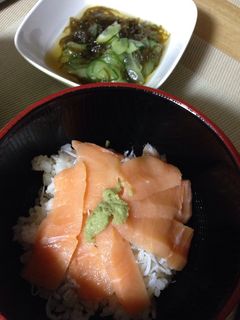 子供が好きな☆サーモンしらす丼-レシピのメイン写真