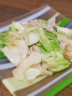 あっという間!簡単レタスの彩り炒め-レシピのメイン写真