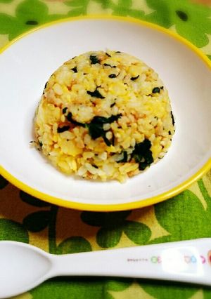 離乳食後期〜完了期＊納豆チャーハン-レシピのメイン写真