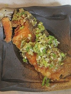 サーモンの油淋ソースかけ-レシピのメイン写真