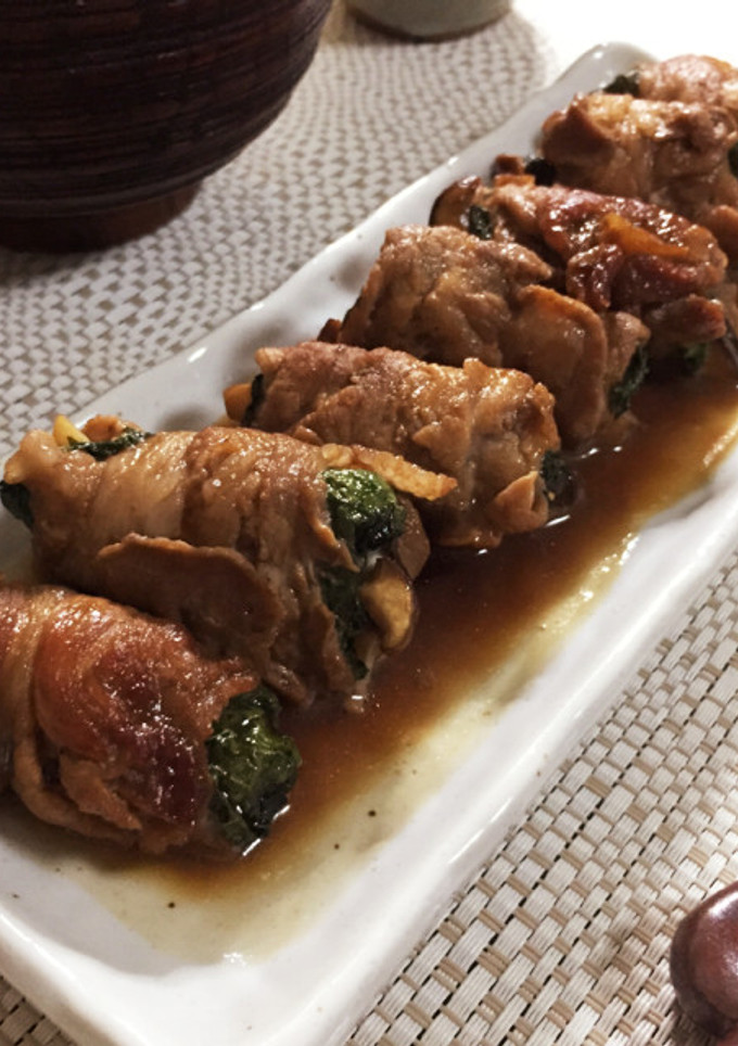 簡単♪エリンギの豚シソ巻き-レシピのメイン写真