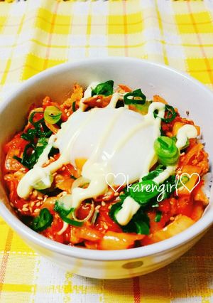 美味しい♡豚キムチ丼♡-レシピのメイン写真
