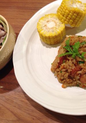 炊飯器で野菜たっぷりカレーピラフ-レシピのメイン写真