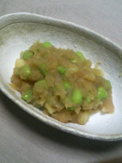 じゃがいもと枝豆の甘辛煮♪-レシピのメイン写真