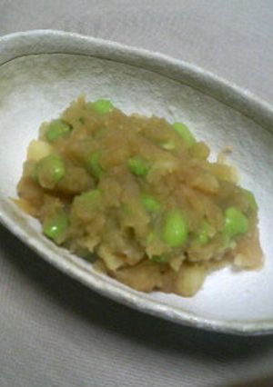 じゃがいもと枝豆の甘辛煮♪-レシピのメイン写真