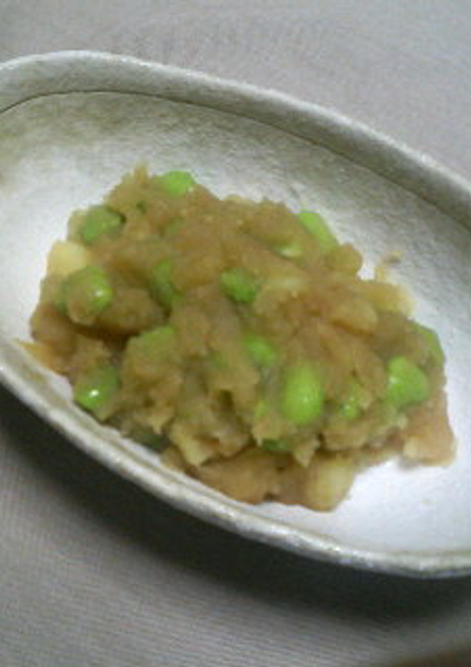 じゃがいもと枝豆の甘辛煮♪-レシピのメイン写真