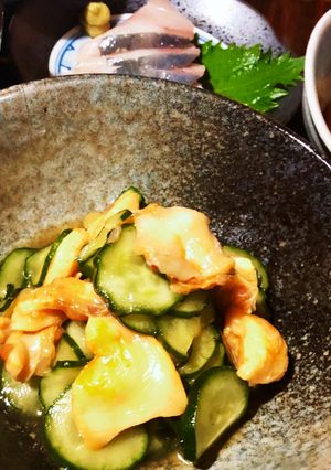 旬にぜひ!簡単おいしいほや酢-レシピのメイン写真