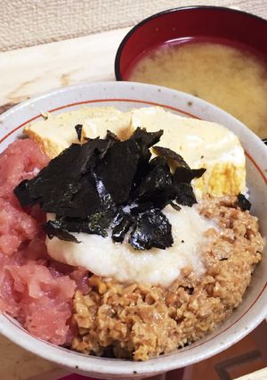 ネバトロ丼-レシピのメイン写真