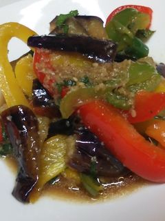 【なす・ピーマン】夏野菜の揚げ浸し-レシピのメイン写真