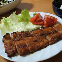 รูปของ 豚の味噌漬け