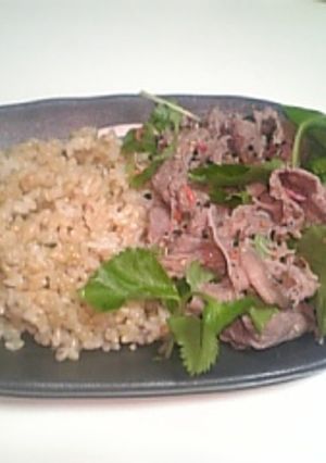 香味冷しゃぶごはん-レシピのメイン写真