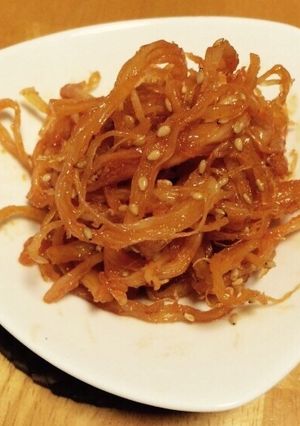韓国裂きイカ甘辛和え-レシピのメイン写真