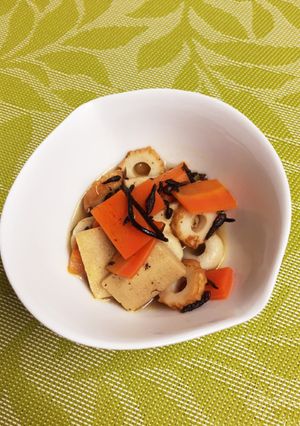 フライパンでパパッと♪ 簡単ヒジキの煮物-レシピのメイン写真